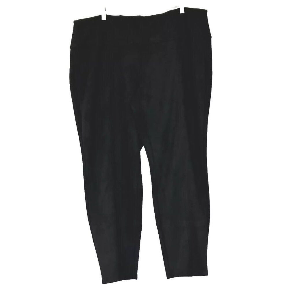 J. Jill Wearever Faux Suede Slim-Leg Smooth-Fit Pants plus size 3X NEW